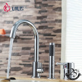 E018 Modern 3 pieces brass bath tub faucet with hand shower